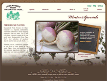 Tablet Screenshot of gfproduceonline.com